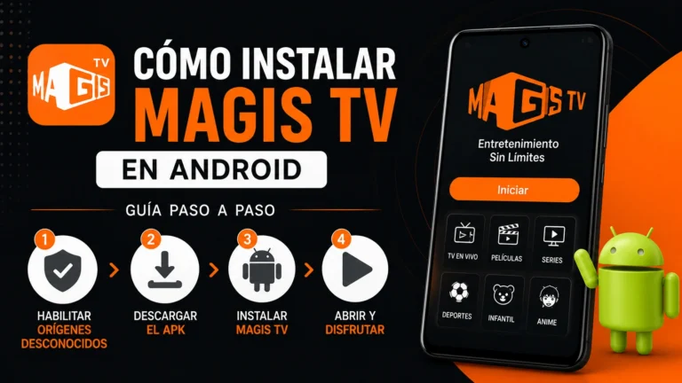 Cómo Instalar Magis TV en Android