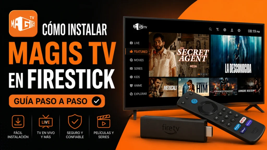 Cómo Instalar Magis TV en Firestick