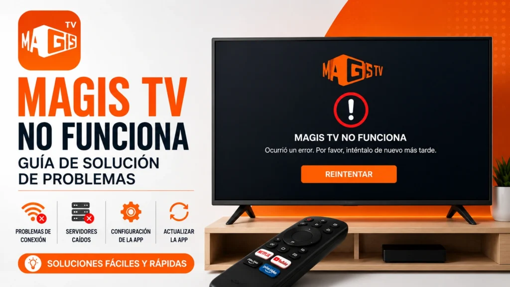 Magis TV No Funciona